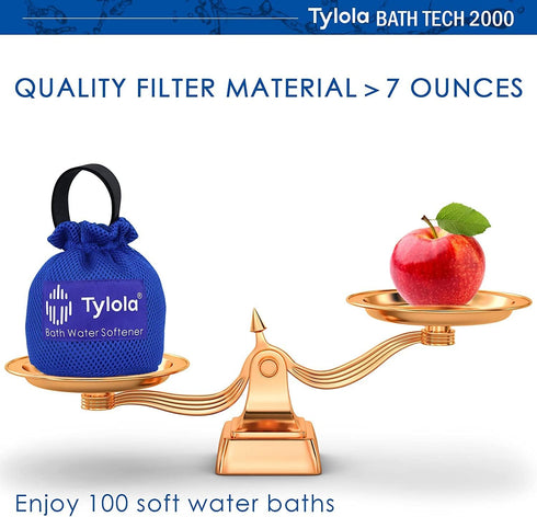 Showers-Hard Water Filter for Bathtub Faucet Spout.Portable Water Softener Removes Heavy Metals Ions-Iron, Lead,Scale.Relieves Dry, Itchy Skin, Ec...
