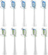 Replacement Toothbrush Brush Heads Compatible with Philips Sonicare Electric Toothbrushes, for Snap-On System, Precision Cleaning Head, 10 Pack (B...