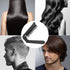 2Pcs Travel Folding Hair Brush, Collapsable Portable Pocket Boar Bristle Hair Brush for Thin Thick Hair, Mini HairBrushfor Men Women Kids Thick Th...