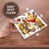 3dRose cst_184658_3 Pretty Decorative Teapots and Birdhouses-Ceramic Tile Coasters, Set of 4...