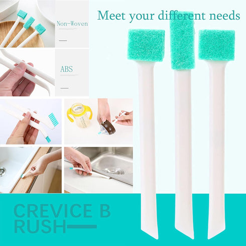 5Pcs Household Cleaning Brushes,Precision Cleaning Brush Kit/Cleaning Tools, for Corner Stain Dirt Clean Brush,Deep Detail Crevice Cleaner Brush S...