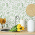 GSS Designs Wildflower Stencil for Painting on Wall Wood Canvas Furniture Reusable Art Flower Stencil for Craft Floral Stencils for Painting 12x16...