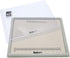 The Beadsmith Treasure Mat Tray and Mat - 11 x 14 Inches - Grey Flocked Tray with Cover - Non-Slip, Rubber Base Mat - Design Board for Jewelry Mak...