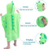 LOLANTA Children's Bath Towels with Hooded Dinosaur, Boys Beach Towel Pool Poncho Swim Cover-Ups 100% Cotton (Green#A-New,4-6 Years)...