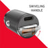 Car and Driver USB C Car Charger Adapter | Dual USB Car Charger, Cigarette Lighter USB Charger | Galaxy, iPad, iPhone Car Charger & More, USB-C Po...