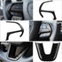 Steering Wheel Cover Trim Interior Accessories Decoration Kit for 2015-2021 Dodge Challenger Charger, for 2014-2021 Dodge Durango & Jeep Grand Che...