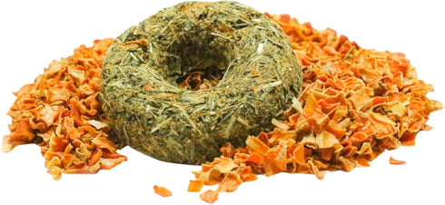 Grandpa's Best Whisker Nibblers Banana Carrot Treats for Rabbits, Guinea Pigs and Small Animals...