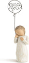 Willow Tree Miss You, Sculpted Hand-Painted Figure...