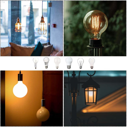 Light Bulb Changer for High Ceilings, with Rope & Anti-Dust Cloth Suction Cup Light Bulb Remover Light Bulb Changing Tool Compatible with DocaPole...