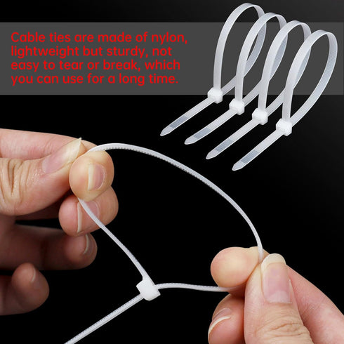 32-Piece Lint Trap and Cable Ties Set for Washing Machine, Includes 8 Nylon Mesh Lint Traps and 24 Cable Ties, Easy and Effective Lint Filtration ...