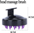 2PCS Scalp Massager Shampoo for Hair Care and Head Relaxation, Ergonomic Scalp Cleanser/Exfoliator for Stress Relief and Dandruff Head Circulation...