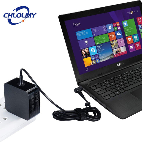 33W 1.75A 19V AC Adapter Charger Compatible with Asus Vivobook X200MA X200M X200CA X200C X200 X202E X202 X201E X201 Q200E Q200 S200E S200 R417SA R...