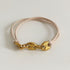 Fashion Hair Ties Bracelets with Metal Chain, Thin Hair Tie Korean Like Cute Bracelets on your Wrist Boho Hair Ties for Women Girls and Men...