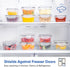 Chef's Path 32 Piece Airtight Food Storage Containers with Easy Snap Lids, 16 Containers and Lids, Stackable Kitchen and Pantry Canisters for Meal...