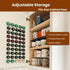 Coffee Pod Holder, K Cup Holders for Counter,10 PCS Coffee Pods Storage/Organizer,Wall Mount Coffee Pod Holder with Adhesives,Under Cabinets-White...