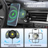 for MagSafe Car Mount Charger, 15W iPhone Magnetic Wireless Car Charger Mount, Compatible with MagSafe Car Charger, Car Phone Holder Fit iPhone 15...