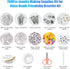 Ybxjges Clay Beads Bracelet Making Kit, 3800Pcs Polymer Flat Beads for Jewelry Making Heishi Beads for Friendship Bracelet Kit with Charm Kit for ...