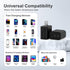 USB C Charger Block, 3 Pack PD20W Dual USB Type C Fast Charging Power Plug Adapter for iPhone 15/15 Pro/15 Plus/15 Pro Max/14/13/12, Watch Series/...