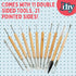 Pumpkin Carving Kit (21 Tool Set) w 11 Double Sided Pieces - Halloween Professional Sculpting, Cutting and Carving Knife Supplies for Fall Jack-O-...