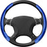 Steering Wheel Cover, Car Carbon Fiber Steering Wheel Cover, Anti-Slip Car Wheel Cover Protector for Man and Women, Auto Interior Accessories Univ...