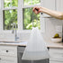 2.6 Gallon Small-Trash-Bags Plastic Drawstring Garbage-Bag - Mini Tiny White Unscented 80 Count For Bathroom Car Can Restroom Office Liners Waste ...