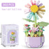Mini Building Block Flower Toy for Kids 360 Pcs, Creative Potting Building Blocks Flowers, Plant Series for Kids Artificial Flower Toy Gifts for A...
