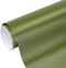VINYL FROG Olive Green Adhesive Vinyl Roll 12" x10ft Olive Green Craft Vinyl Matte Green Permanent Vinyl for Home Decor, Mug, Car, and Other Stick...