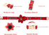 Elegant little tail Christmas Dog Collar, Female or Male Dog Collar Flower, Pet Collar Adjustable Dog Collars with Flower for Small Medium Large D...