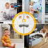 TRILINK Cabinet Locks for Babies 10 Pack, Baby Proofing Baby Safety Locks, Child Locks for Cabinets, Fridge Locks for Kids, Strong Adhesive No Dri...