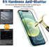 QHOHQ 3 Pack Screen Protector for iPhone 12 6.1 Inch with 2 Pack Tempered Glass Camera Lens Protector, Ultra HD, 9H Hardness, Scratch Resistant, E...