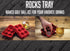 R|R Rocks - 6 Ball Tray - R|R Rocks - Golf Ball Ice Maker, Red, 6.75" x 4.5" x 2"...