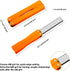 2 Pack Garden Tool Sharpener, Folding Pocket Diamond Knife Sharpener 400/600 Grit Double-Sided Scissor, Pruners, Loppers or Blade Sharpening Stone...