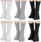 Bencailor 6 Pairs Tabi Split Toe Socks Ruffle Frilly Tabi Socks Elastic Cotton Sandal Socks for Men Women...