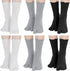 Bencailor 6 Pairs Tabi Split Toe Socks Ruffle Frilly Tabi Socks Elastic Cotton Sandal Socks for Men Women...