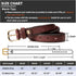Women's Belts for Jeans, 5MM Womens Belt 1.1" Width Full Grain Leather With Gold Buckle Gift Box...