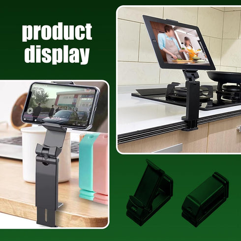 1 PC Car Phone Holder with Hidden Clip, Foldable Waterproof Vehicle Phone Mount, 360 Degree Rotation, Universal Liftable Travel Essential Accessor...