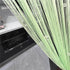 Decorative Door String Curtain Wall Panel Fringe Window Room Divider Blind for Wedding Coffee House Restaurant Parts Crystal Tassel Screen Home De...