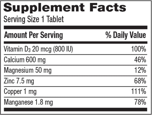 Caltrate 600 Plus D3 Plus Minerals Calcium and Vitamin D Supplement Tablets, Bone Health and Mineral Supplement for Adults - 165 Count...