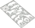 Aleks Melnyk No.43 Metal Stencils, Small Animals, Woodland, Pets, Cat, Dog, Fox, Lizard, Sea Ocean Animals, Kit 3 PCS, Templates for Wood Burning,...