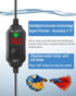 AquaMiracle Adjustable 10W Betta Heater Small Aquarium Heater Submersible Fish Tank Heater 5V/2A USB Powered Super Mini Aquarium Heater with Digit...