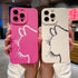 MGQILING Compatible with iPhone 13 Pro Max Case, Cute Cat Pattern Phone Case, Funny Oil Painting Design for Women Girls Soft TPU Shockproof Full C...