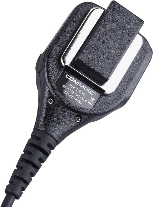 Shoulder Mic, Waterproof IP55 Handheld Speaker Mic with External 3.5mm Earpiece Jack, Compatible with 2.5mm/3.5mm 2-Pin Motorola Two-Way Radios...