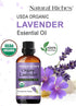 Natural Riches Organic Lavender Essential Oil with Premium Therapeutic Quality Pure USDA Certified - for Diffuser, Aromatherapy, Sleep, Meditation...