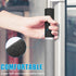 ELCOOR Refrigerator Handle Covers, 2PCS, Safeguard Your Kitchen and Appliances and Keep Them Clear of Grease, Stains etc. Upgrade Your Kitchen Decor with Original Design,Timesaver!(Gray/Black)