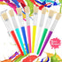 Paint Brushes for Kids, 8 Pcs Toddler Chubby Paint Brushes Bulk Set for Craft, Preschool Washable Kids Paint Brushes for Acrylic Paint Watercolor ...