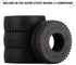 INJORA 1.0 Tires - S5 All Terrain Comp Pin Crawler Tires for TRX4M AX24 SCX24 FCX24 Upgrade Parts,55 * 20mm,T1013...