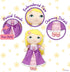 KIDS PREFERRED Disney Baby - Rapunzel 12" Plush Doll with Musical Sounds - Tangled Collectable Stuffed Animal for Babies, Toddlers and Kids...