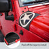 JeCar Cowl Body Armor Cowl Cover Side Guards for 2007-2017 Jeep Wrangler JK & Unlimited - Pair (White)...