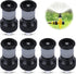 6PCS Lawn Sprinkler Garden Sprinkler, 360° Rotating Buried Spray Nozzle Large Area Coverage Automatic Lawn Sprinkler Heads G1/2 Female Thread Adju...