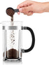 Bodum 34oz Chambord French Press Coffee Maker, High-Heat Borosilicate Glass, Polished Stainless Steel – Made in Portugal...